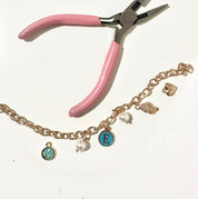 Personalised charm bracelet (THU 16TH)