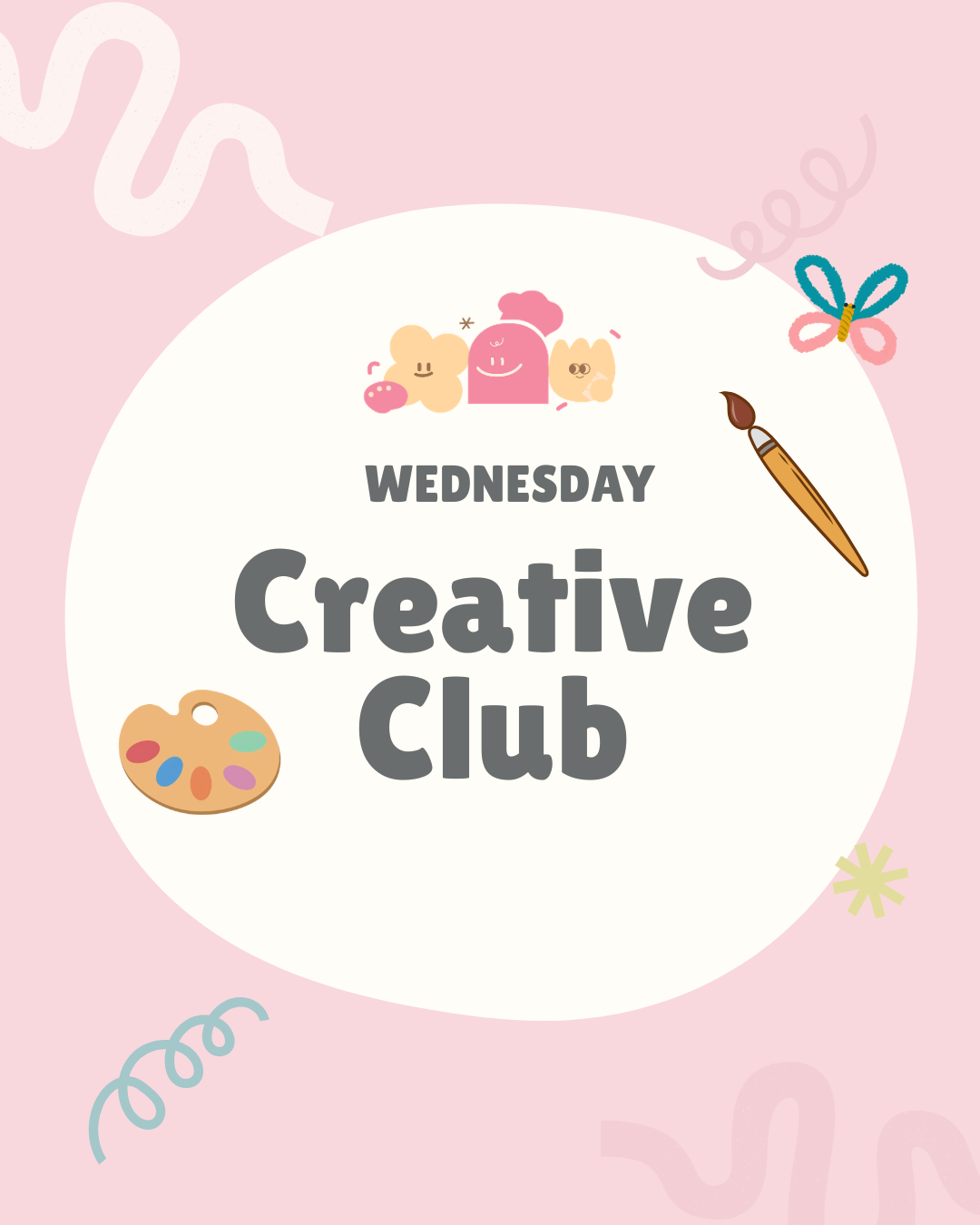 Wednesday Creative Club (4:30-5:30pm)