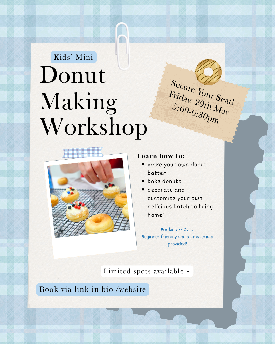 Donut Making Workshop